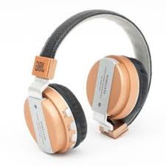 HEADPHONES WIRELESS STEREO SUPER BASS HEADSETS JB55 COLOUR GOLDEN HEADPHONES WIRELESS STEREO SUPER BASS HEADSETS JB55 COLOUR GOLDEN